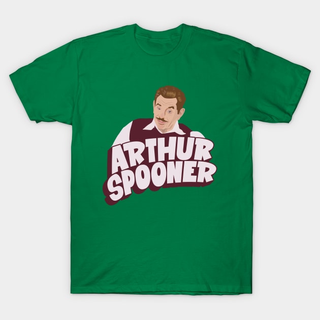 Arthur Spooner Illustration - Quirky Charm from King of Queens T-Shirt by Boogosh